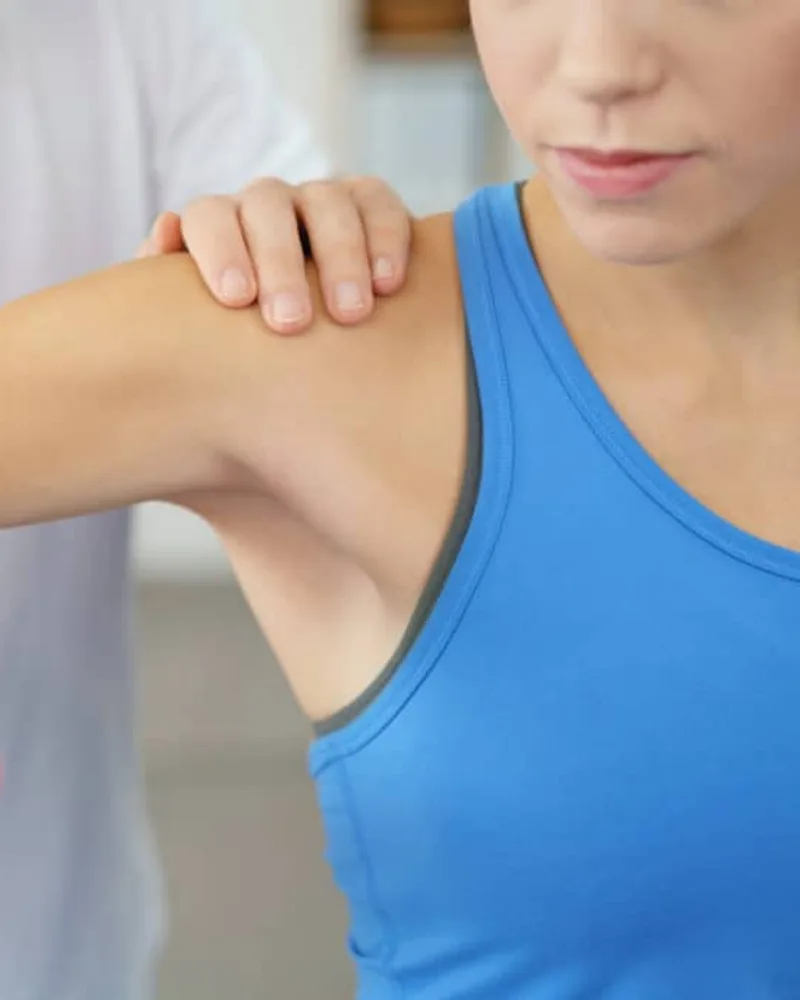 One on one evaluation with a physical therapist
