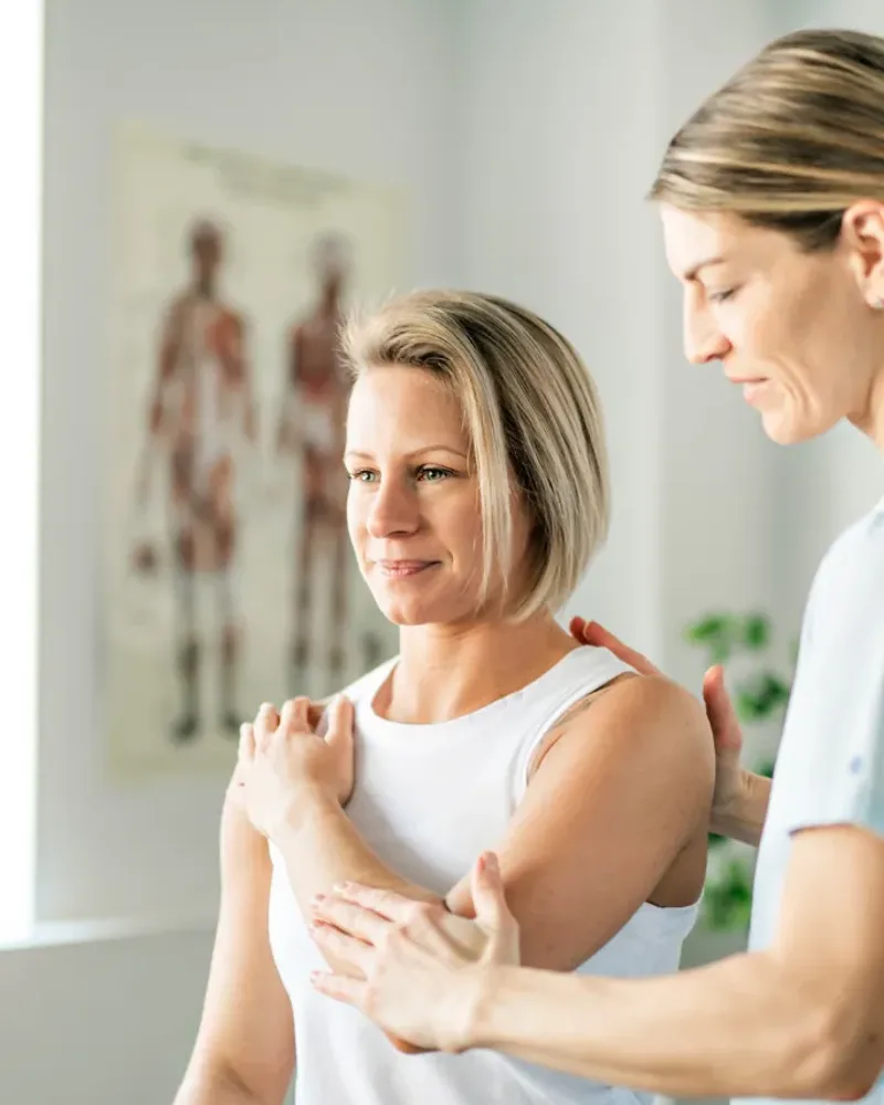 Hands-on manual therapy treatment